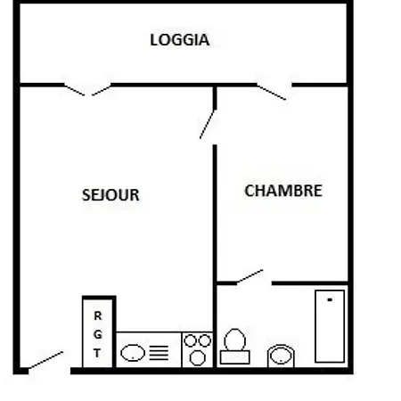 Port Barcares, 2 Pieces, 4 Personnes - Fr-1-81-230